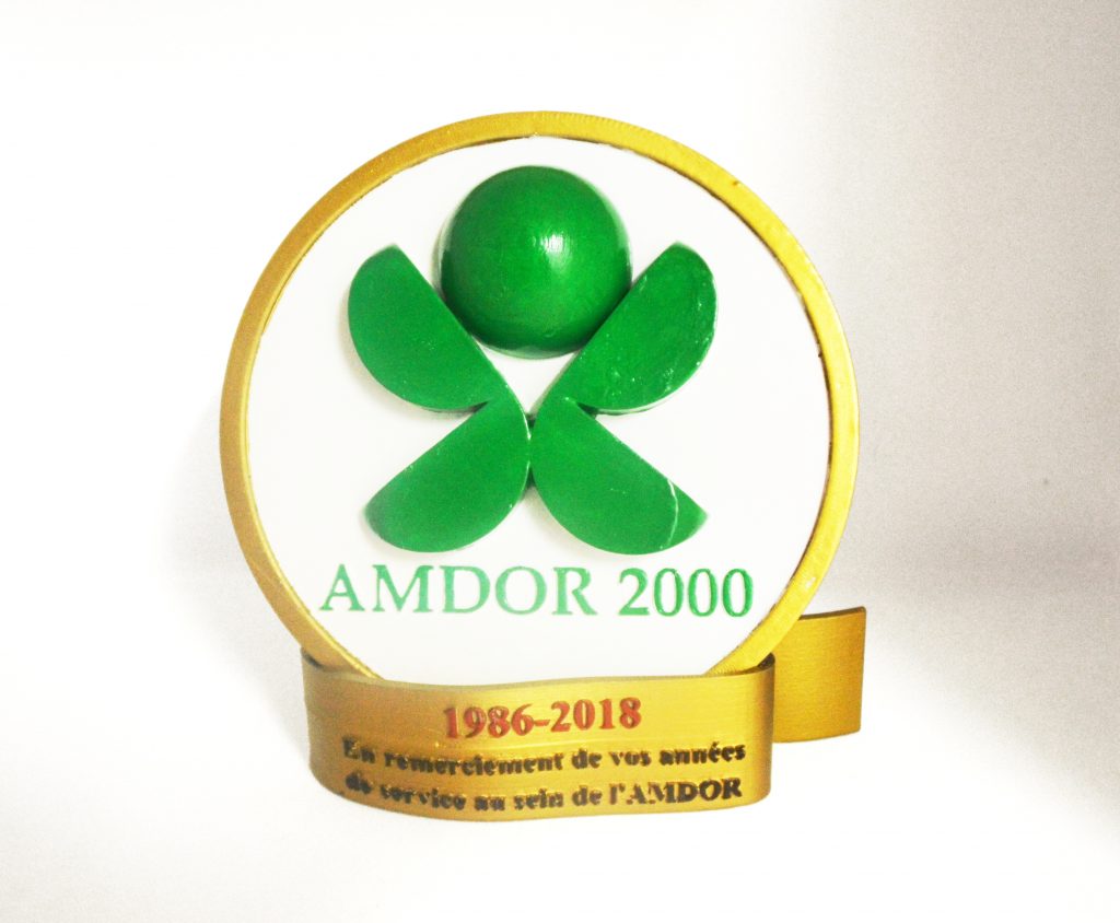 Karaïb 3D Karaïbe Karaïbes Caraïbes Caraïbe Impression conception fabrication numérique imprimante Trophée AMDOR 2000